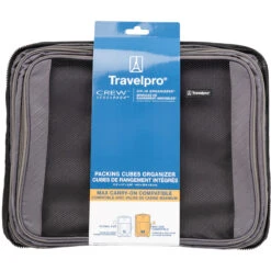 Travelpro Crew Versapack Packing Cubes Organizer (Max Size Compatible) -Travel Luggage 40718AD05 packaging