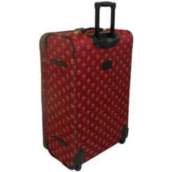 American Flyer Fleur De Lis 4-Piece Luggage Set -Travel Luggage 54500 4 RED 2