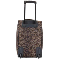American Flyer Animal Print 5-Piece Spinner Luggage Set -Travel Luggage 85300 5LBLK12