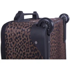 American Flyer Animal Print Leopard 5-Piece Luggage Set -Travel Luggage 86500 5 LEO 4