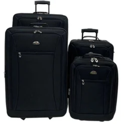American Flyer Brooklyn 4-Piece Luggage Set