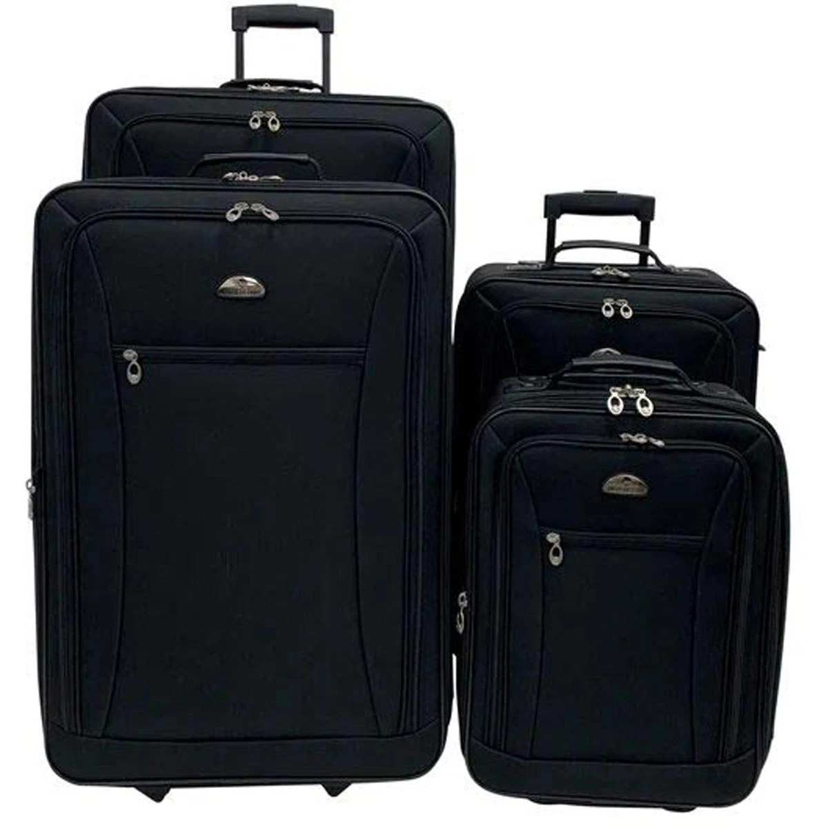 American Flyer Brooklyn 4-Piece Luggage Set 1 American Flyer Brooklyn 4-Piece Luggage Set