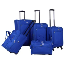 American Flyer South West Collection 5-Piece Luggage Set 14 American Flyer South West Collection 5-Piece Luggage Set -Travel Luggage 95000 5 CBLU