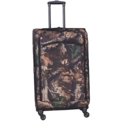 American Flyer Camo Green 5-Piece Spinner Luggage Set -Travel Luggage 95400 5 CGRN 1