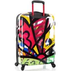 Britto A New Day TRANSPARENT 26" Expandable Spinner -Travel Luggage Britto Transparent ANewDay 26 backqrt 1500x1500 8ade45cb 48f0 4537 a9e8 12ced0365427