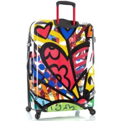 Britto A New Day TRANSPARENT 30" Expandable Spinner -Travel Luggage Britto Transparent ANewDay 30 backqrt 1500x1500 c515af32 37e1 417b a929 b0a8b345d896