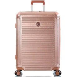 Heys EDGE 26" Expandable Spinner -Travel Luggage Edge 26 front rosegold silvertrolley 750x750 4a7ee102 6b45 4ff1 89d3 97cddd20c354