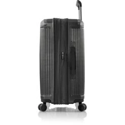 Heys EDGE 26" Expandable Spinner -Travel Luggage Edge 26 side gunmetal 1500x1500 025a59c5 91f5 4019 8568 e57246dbdfb2