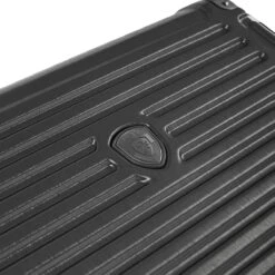 Heys EDGE 26" Expandable Spinner -Travel Luggage Edge logo gunmetal 1500x1500 40e577b5 ec1f 4b68 90df 459a380e6356