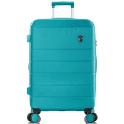 Heys NEO 26" Expandable Spinner -Travel Luggage Neo 26 front teal 1500x1500 ea00e342 7f99 4322 b770 634c11e294d7