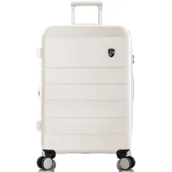 Heys NEO 26" Expandable Spinner -Travel Luggage Neo 26 front white 1500x1500 00c6ea86 6d5c 46f8 b24f 8646b4295feb