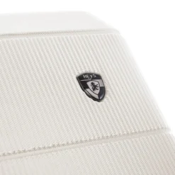 Heys NEO 3 Piece Expandable Spinner Set -Travel Luggage Neo 26 logo white 1500x1500 bde9e96a c6d6 411c a7ca 640c555bd69b