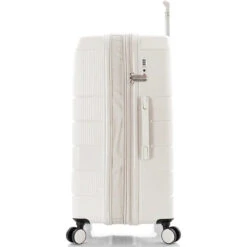 Heys NEO 30" Expandable Spinner -Travel Luggage Neo 30 side white 1500x1500 c85a656f 860d 4b18 ba42 89ee59714454