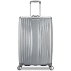 Samsonite Opto 3 Medium Spinner -Travel Luggage OPTO 3 Medium Spinner Arctic Silver