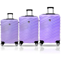 Tucci Storto T0324 ABS 3pc Luggage Set