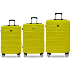 Tucci Tessere T0325 ABS 3pc Luggage Set