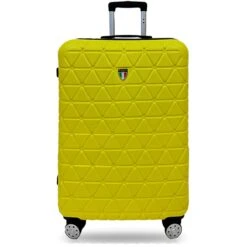 Tucci Tessere T0325 ABS 28" Spinner -Travel Luggage T0325 28 YLW 5c95beda 29bc 4878 ada6 e0cc239153e1