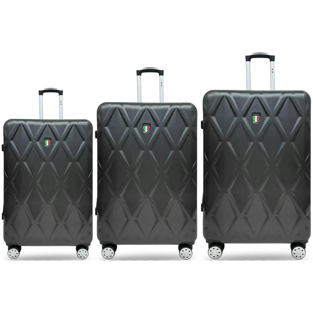 Tucci Alveare T0328 ABS 3pc Luggage Set 3 Tucci Alveare T0328 ABS 3pc Luggage Set - Image 3