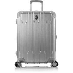 Heys XTRAK 26" Expandable Spinner -Travel Luggage Xtrak 26 front silver 1500x1500 debfce93 4905 43d9 a8ae d04cd0593800