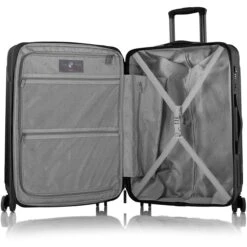 Heys XTRAK 26" Expandable Spinner -Travel Luggage Xtrak 26 open black 1500x1500 d3a8dc30 045e 45f8 a579 819c023f67d3