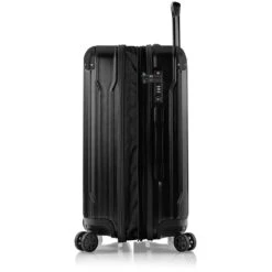 Heys XTRAK 26" Expandable Spinner -Travel Luggage Xtrak 26 side black 1500x1500 3df4fc9f 7abb 4d85 b979 3301b95ec286