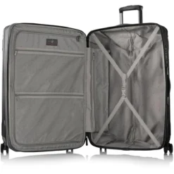 Heys XTRAK 3 Piece Expandable Spinner Set -Travel Luggage Xtrak 30 open black 700x fd423732 caf7 4ec6 bb17 2f4da5cd6669