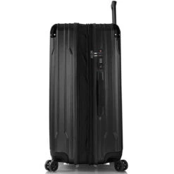 Heys XTRAK 30" Expandable Spinner -Travel Luggage Xtrak 30 side black 700x d3c53366 8d9b 4dd4 8dce ddd64532071b
