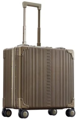 Travel Luggage -Travel Luggage aleon 17 deluxe aluminum wheeled briefcase 108