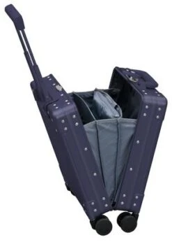 Aleon 16" Vertical Underseat Carry-On -Travel Luggage aleon aluminum 16 vertical underseat carry on 90