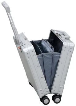 Aleon 16" Vertical Underseat Carry-On -Travel Luggage aleon aluminum 16 vertical underseat carry on 92