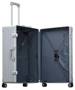 Aleon 26" Traveler With Suiter -Travel Luggage aleon aluminum luggage 26 traveler with suiter 44