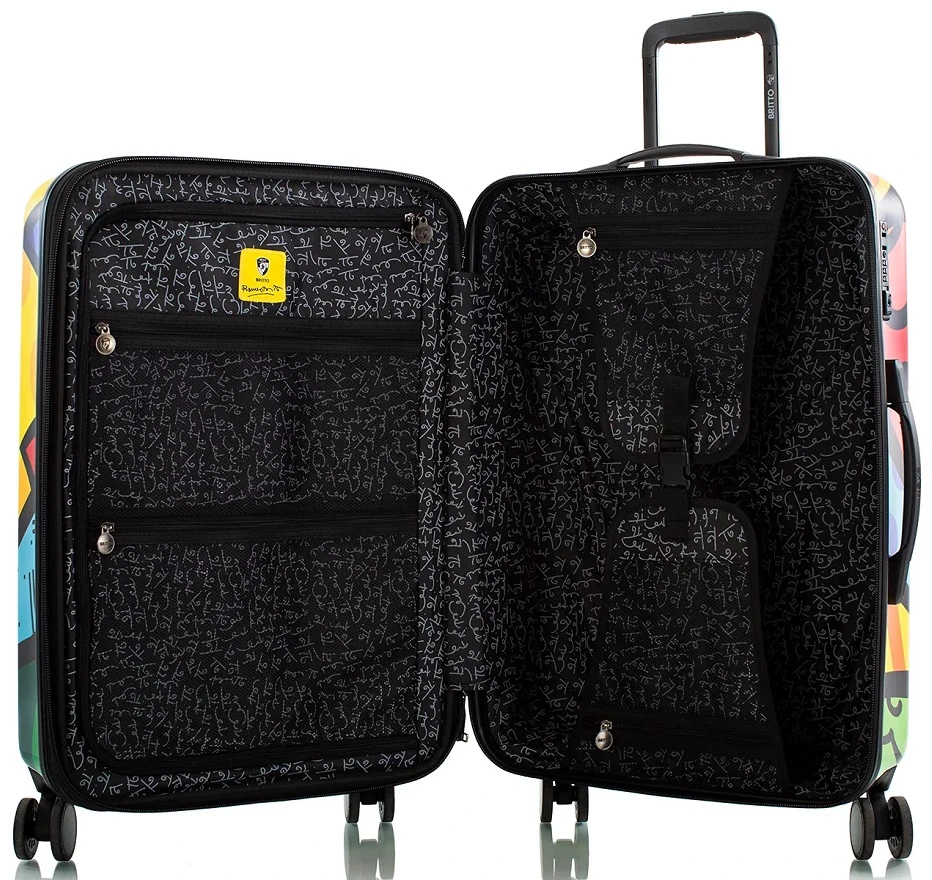Britto By Heys "A New Day" 26" Hardside Spinner Case 2 Britto By Heys "A New Day" 26" Hardside Spinner Case - Image 2