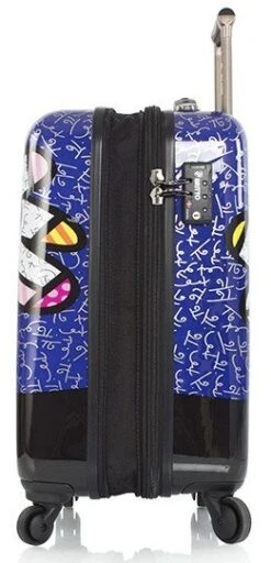 Britto By Heys "Heart With Wings" 21" Hardside Spinner Case -Travel Luggage britto by heys heart with wings 21 hardside spinner case 86