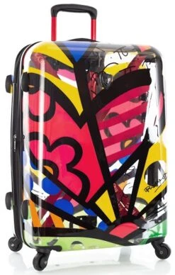 Britto By Heys "A New Day" 26" Hardside Transparent Spinner Case