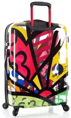 Britto By Heys "A New Day" 26" Hardside Transparent Spinner Case -Travel Luggage britto new day 26 hardside spinner case 79