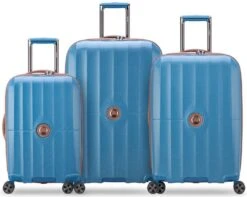 Delsey St. Tropez 3-Piece Luggage Set -Travel Luggage delsey st tropez 3 piece luggage set 158