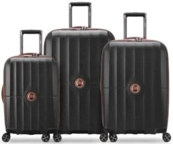 Delsey St. Tropez 3-Piece Luggage Set -Travel Luggage delsey st tropez 3 piece luggage set 160