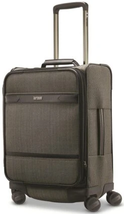 Travel Luggage -Travel Luggage hartmann herringbone luxe carry on expandable spinner 146