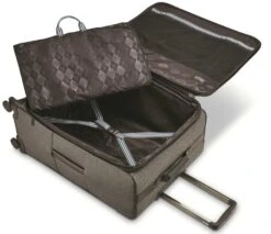 Hartmann Herringbone Deluxe Carry-On Expandable Spinner -Travel Luggage hartmann herringbone luxe carry on expandable spinner 148