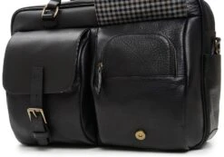 Korchmar Barton Leather Laptop Briefcase -Travel Luggage korchmar barton leather laptop briefcase 108