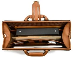 Korchmar Churchill Classic Leather Briefcase -Travel Luggage korchmar churchill brief bag 62