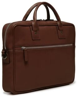 Korchmar Edwin Slim Leather Briefcase -Travel Luggage korchmar edwin slim leather briefcase 102