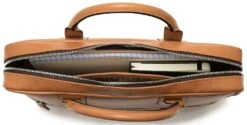 Korchmar Edwin Slim Leather Briefcase -Travel Luggage korchmar edwin slim leather briefcase 106