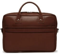 Korchmar Edwin Slim Leather Briefcase -Travel Luggage korchmar edwin slim leather briefcase 108