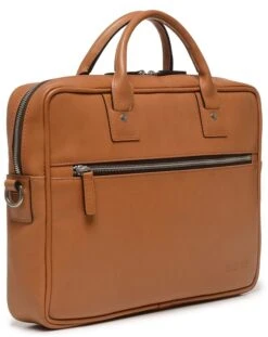Korchmar Edwin Slim Leather Briefcase