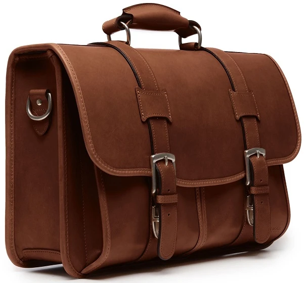 Korchmar Garfield Leather Laptop Briefcase 3 Korchmar Garfield Leather Laptop Briefcase - Image 3