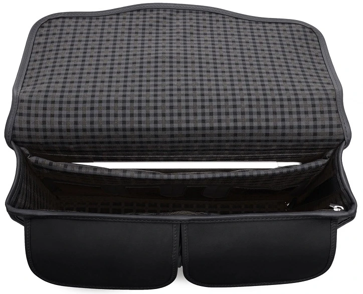 Korchmar Garfield Leather Laptop Briefcase 4 Korchmar Garfield Leather Laptop Briefcase - Image 4