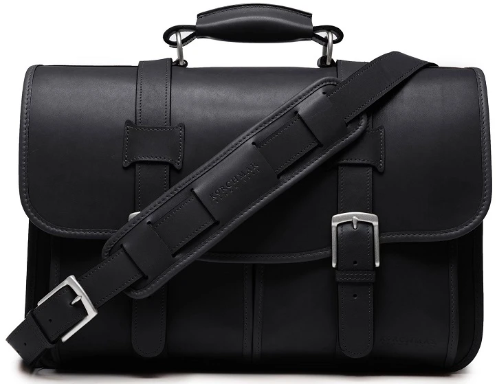 Korchmar Garfield Leather Laptop Briefcase 5 Korchmar Garfield Leather Laptop Briefcase - Image 5