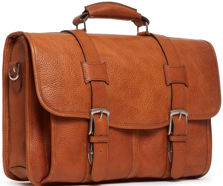 Korchmar Garfield Leather Laptop Briefcase 8 Korchmar Garfield Leather Laptop Briefcase - Image 8