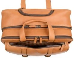 Korchmar Kenton Wheeled Leather Briefcase -Travel Luggage korchmar kenton overnight wheeled travel briefcase 42